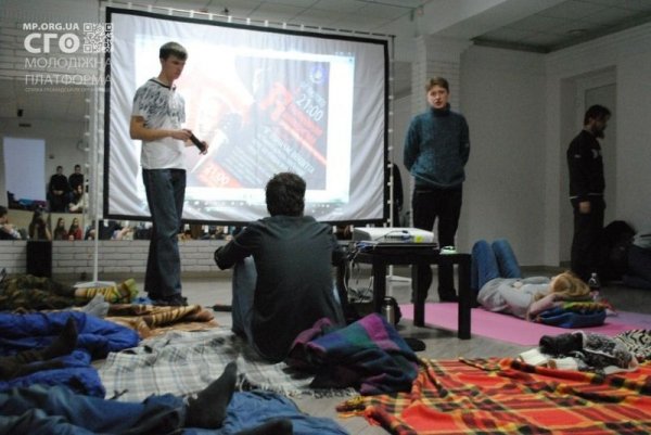 Лучанам показали кіно про революцію. ФОТО