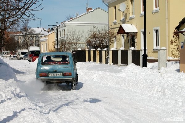 Луцьк після снігопаду. ФОТО