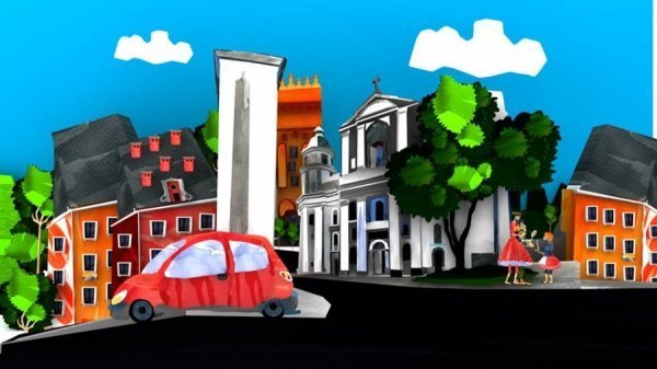 Кадри з нового мультика про Луцьк