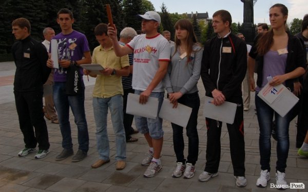 Естафету до Дня Перемоги виграли студенти «України»