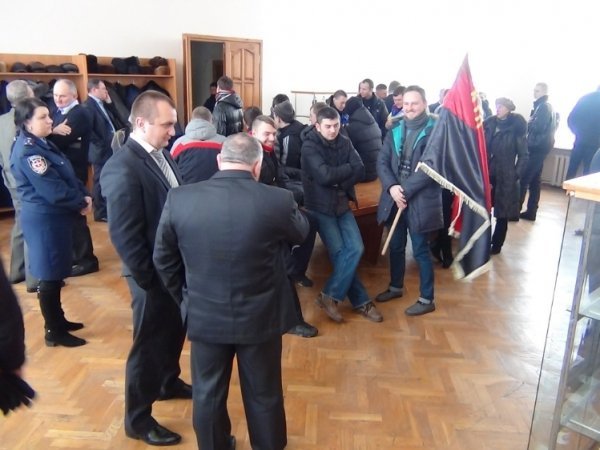 Автомайдан у Маневичах. ФОТО