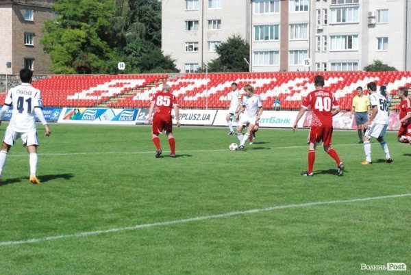 Матч поколінь в Луцьку: ветерани «Волині» проти сучасників. ФОТО