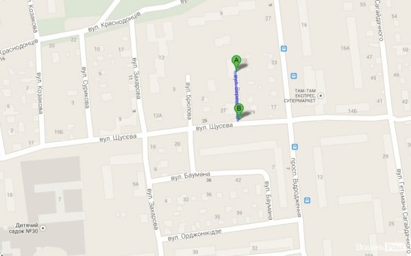 Вулиця Верещагіна, яку постійно підтоплює