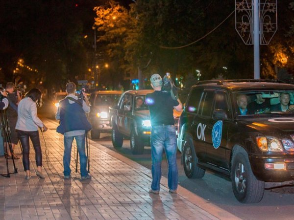 Звільнені з полону бійці 51-ої бригади прибули до Дніпропетровська. ФОТО