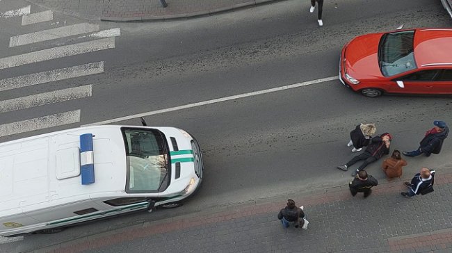 У Луцьку на переході бус інкасаторів збив дитину.ВІДЕО