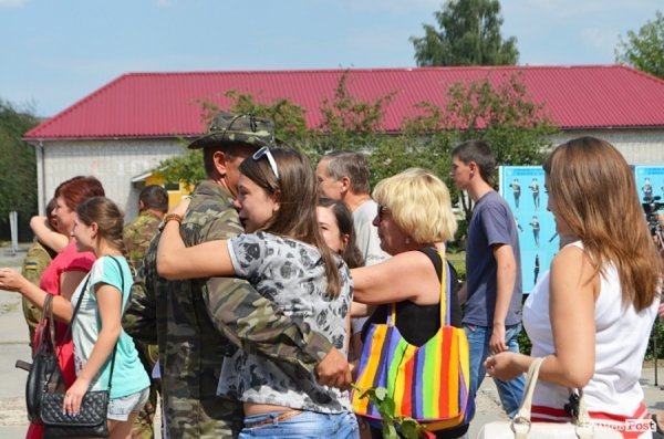 Волинські «нацгвардійці» повернулися додому. ФОТО. ВІДЕО