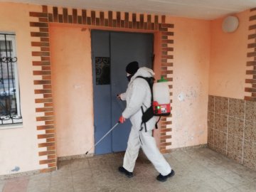 У Луцьку за добу продезінфікували 46 будинків та 2 гуртожитки