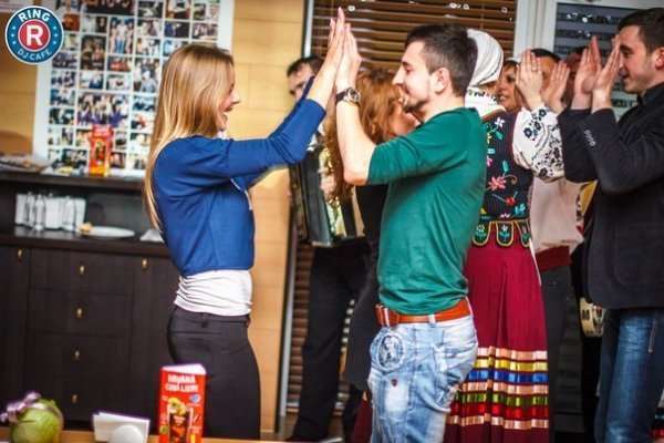 Андріївські вечорниці в луцькому діджей-кафе. ФОТО