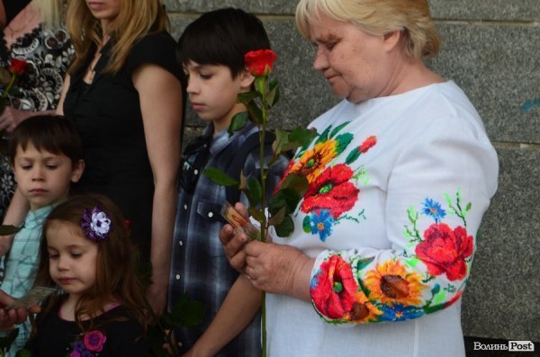 У Луцьку привітали матерів, чиї сини загинули в АТО