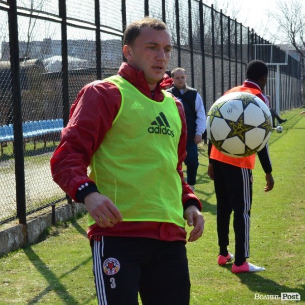 Капітан «Волині» Сергій Сімінін