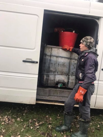 У річку Луга у Володимирі випустили майже тонну білого амура. ФОТО