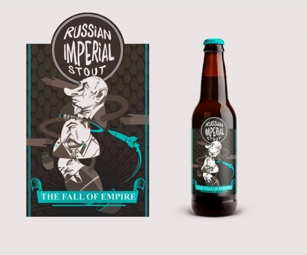 У США українець створив антиросійське пиво Крах імперії. ФОТО
