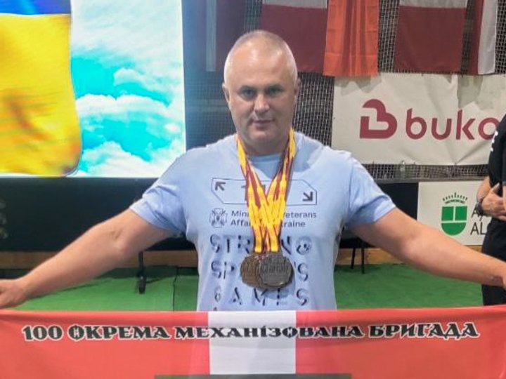 Ветеран з Волині завоював п'ять медалей на міжнародних змаганнях. ФОТО