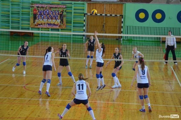 Луцькі волейболістки перемогли в останньому домашньому турі. ФОТО
