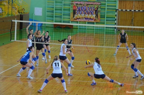 Луцькі волейболістки перемогли в останньому домашньому турі. ФОТО