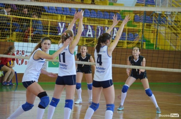 Луцькі волейболістки перемогли в останньому домашньому турі. ФОТО
