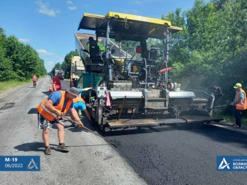 На Волині «підлатали» дорогу біля кордону з Білоруссю. ФОТО
