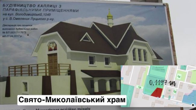 Розповіли, скільки луцької землі є у користуванні УПЦ МП