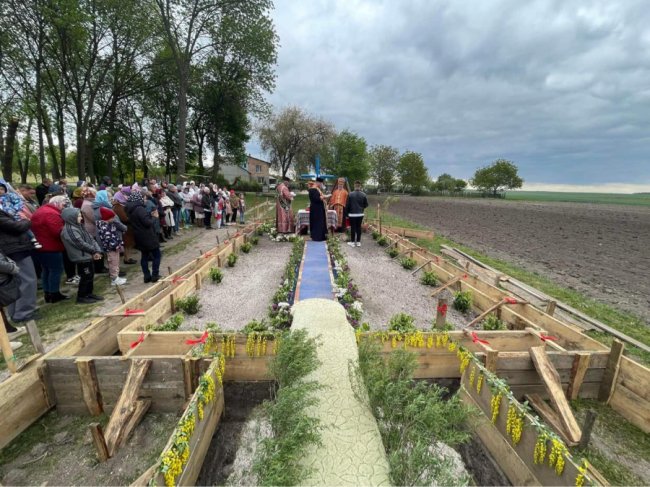 У селі на Волині будують новий храм. ФОТО