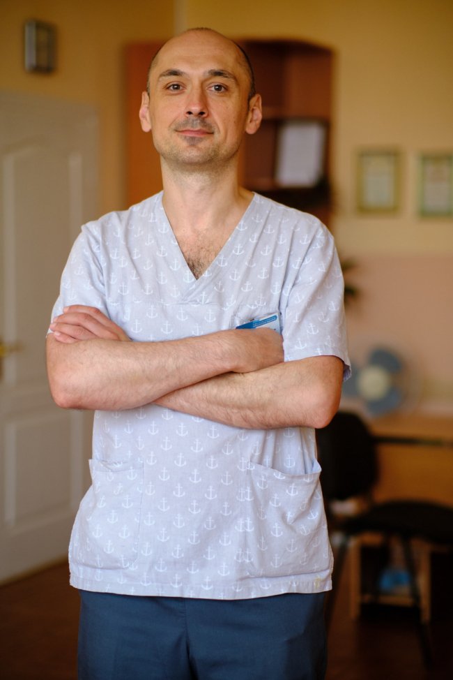 Завідувач відділення нейрохірургії Волинської обласної клінічної лікарніІван Бобрик