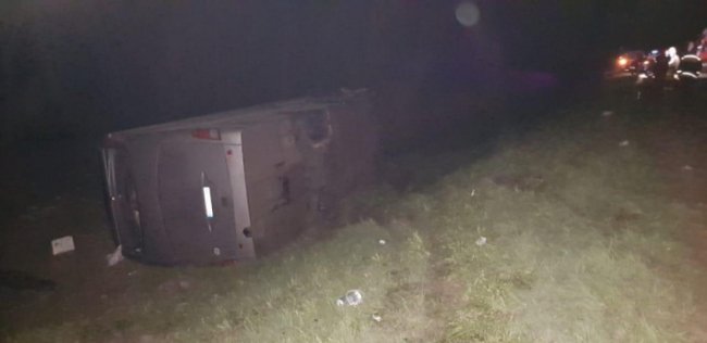 У Росії перекинувся автобус з українцями: постраждало 15 людей. ФОТО