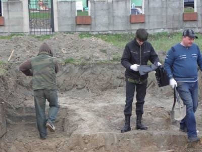 На Волині розкопали давнє кладовище. ФОТО