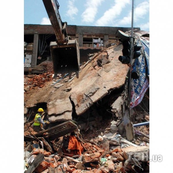 В Індії завалився готель. ФОТО