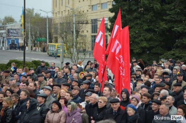 «Порошенківський» концерт у центрі Луцька. ФОТО