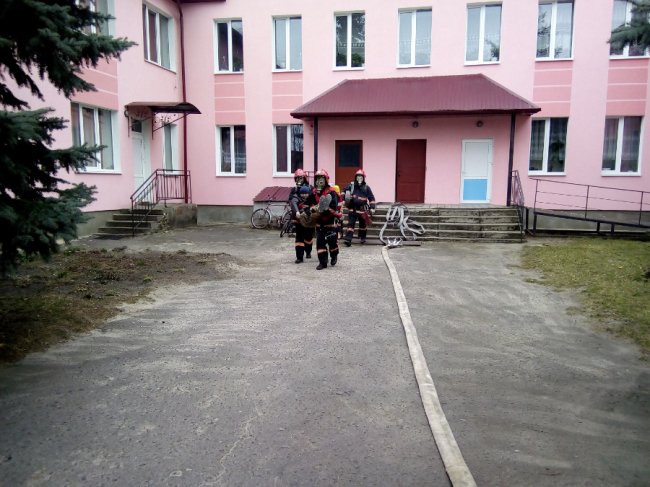 У Шацьку «горів» дитсадок. ФОТО