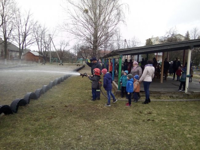 У Шацьку «горів» дитсадок. ФОТО