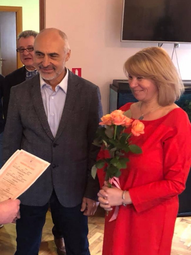 Відома луцька художниця вийшла заміж. ФОТО