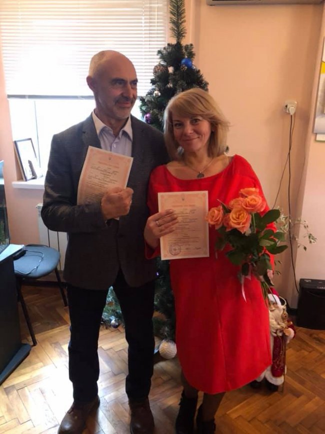 Відома луцька художниця вийшла заміж. ФОТО