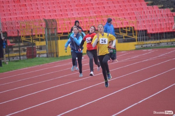 У Луцьку відбулись легкоатлетичні змагання для школярів. ФОТО