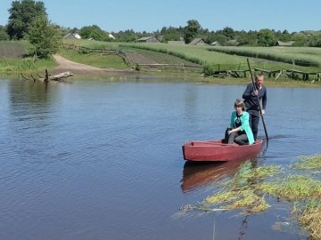 У село на Волині можна дістатися лише човном. ВІДЕО