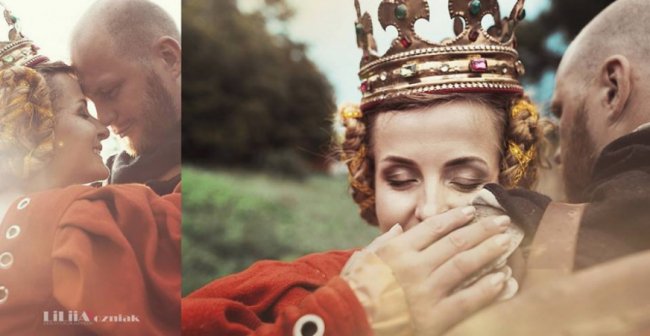 Середньовічна казка: лучанин знявся у романтичній фотосесії