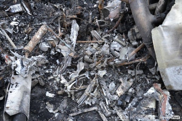 Подробиці падіння літака поблизу Луцька. ФОТО