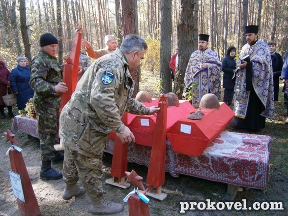 На Волині перепоховали останки радянських бійців. ФОТО