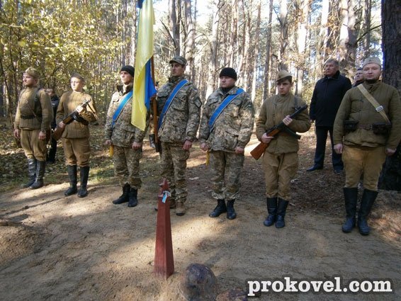 На Волині перепоховали останки радянських бійців. ФОТО