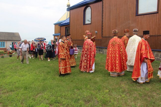Владика Михаїл очолив престольне свято у волинському селі. ФОТО