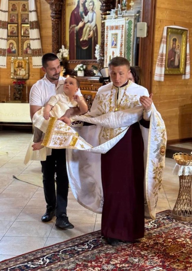 На Волині повінчався зі своєю дружиною звільнений з полону воїн Дмитро Климович