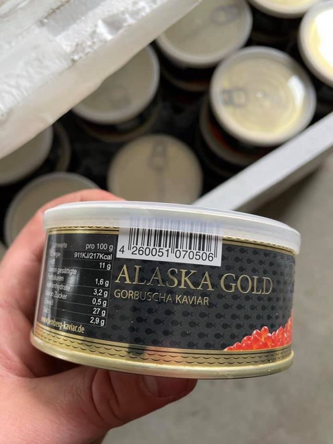 На «Ягодині» вилучили понад 100 кілограмів ікри 