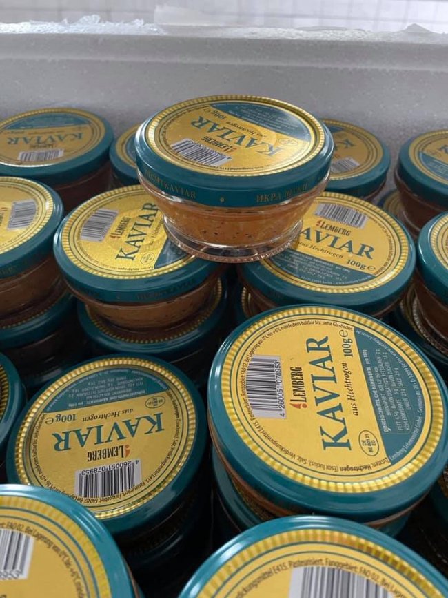 На «Ягодині» вилучили понад 100 кілограмів ікри 