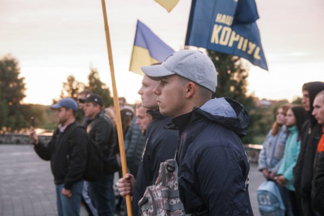 У місті на Волині відбувся мітинг проти капітуляції за «формулою Штайнмаєра». ФОТО