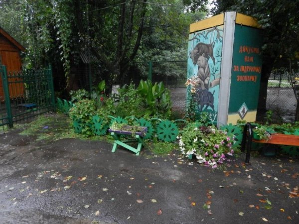 Як потерпав від дощу луцький зоопарк. ФОТО