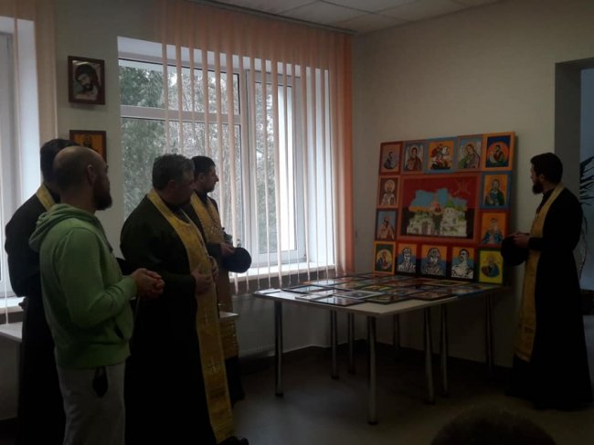 Написані атовцями ікони освятили волинські капелани. ФОТО