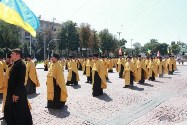 Волиняни взяли участь у святкуванні річниці хрещення Русі-України. ФОТО
