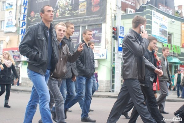 Марш тверезості в Луцьку. ФОТО