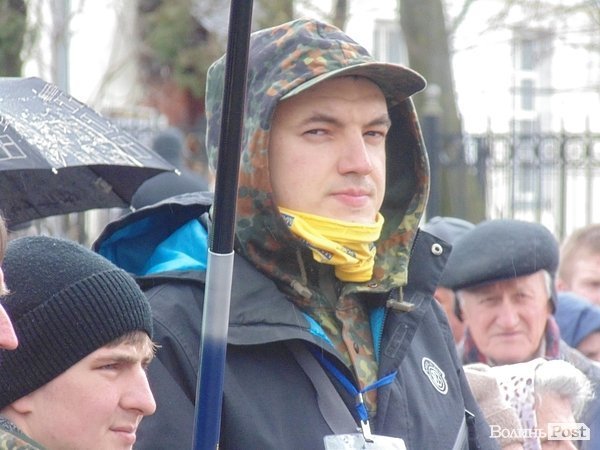 Антивоєнне віче у Луцьку. ФОТО