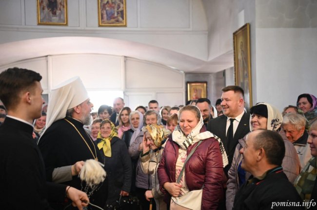 Митрополит Епіфаній звершив молебень у храмі на Волині, громада якого разом із священником перейшла до ПЦУ