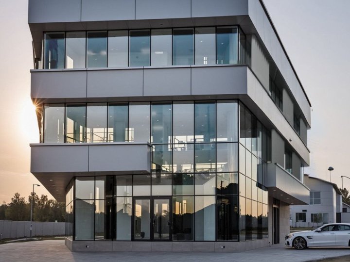 У Луцьку на вул. Львівській реконструюють автомайстерню і зводять офіс-центр